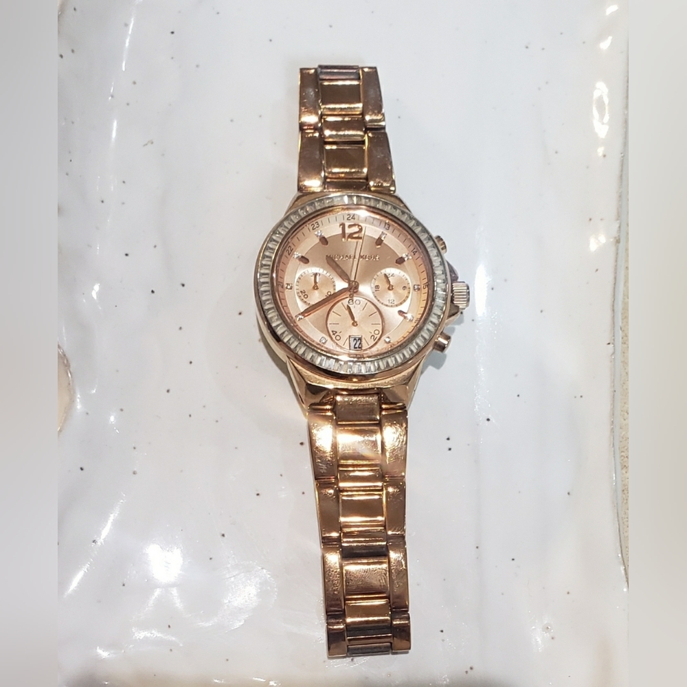 Michael Kors Rose Gold Watch